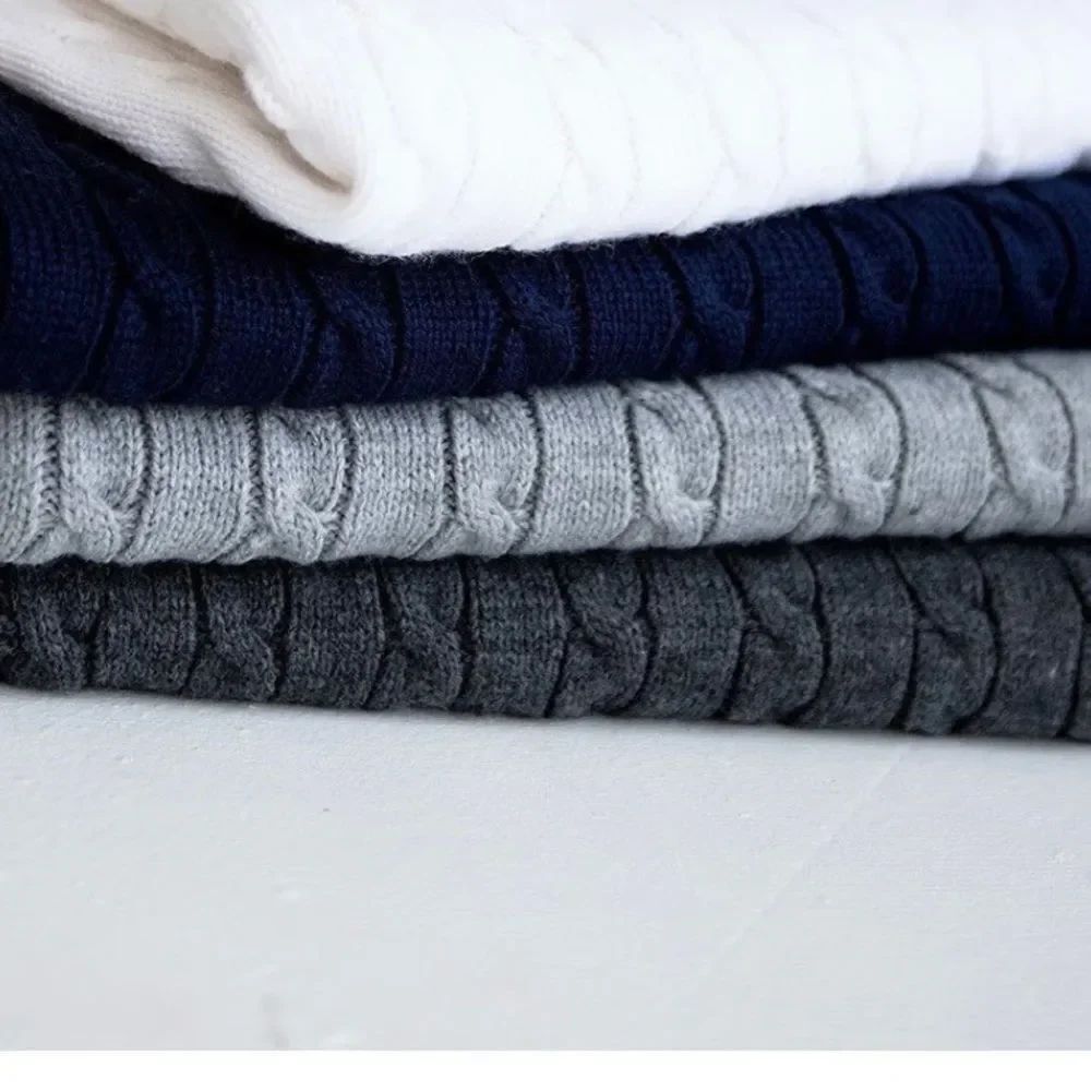 Jake and Jill Gray 100% Cotton Cable Knit Baby Stroller Blanket 30" x 40"